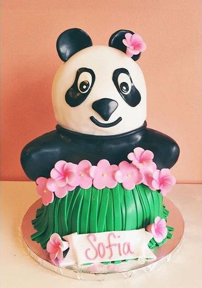 panda cake